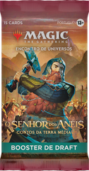 Booster de Draft - O Senhor dos Anéis: Contos da Terra Média - Magic: The Gathering - MoxLand