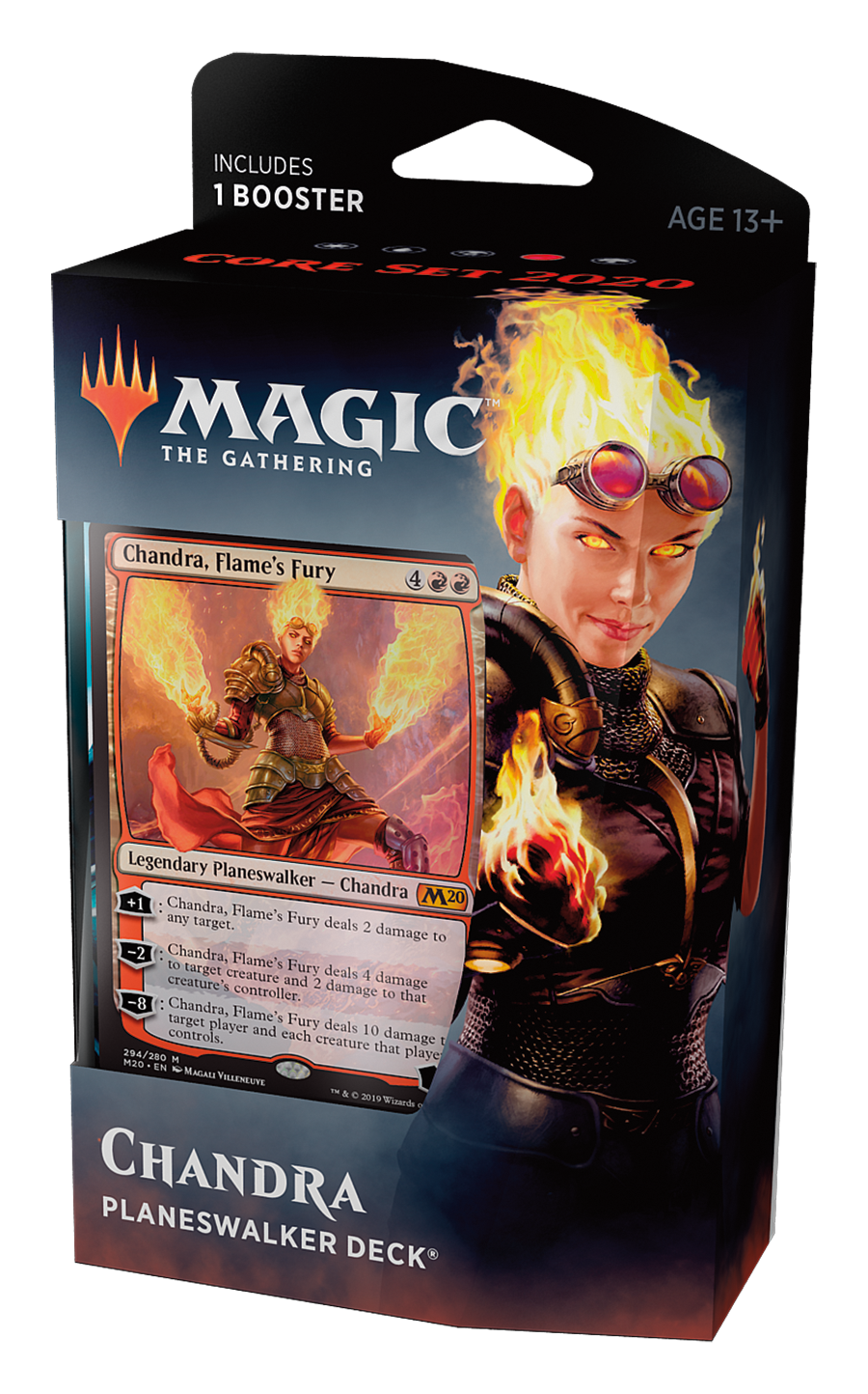 Planeswalker Deck - Magic 2020 Chandra - Magic: The Gathering - MoxLand
