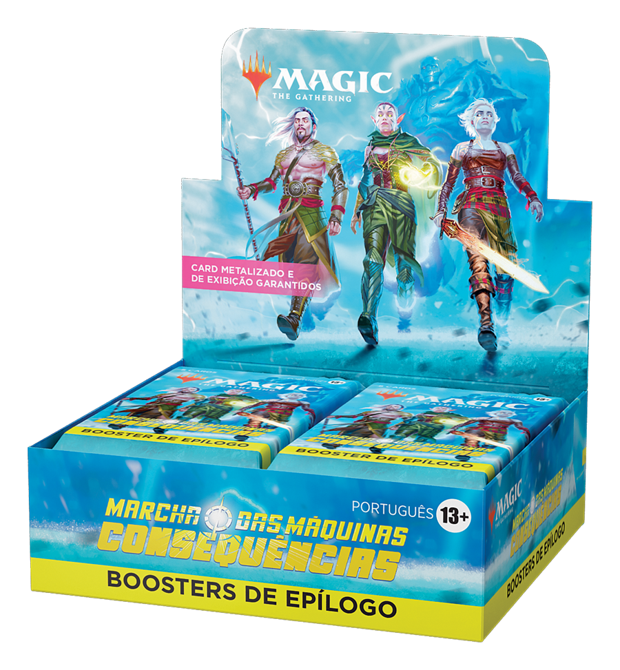 Box de Epílogo - Marcha das Máquinas: Consequências - Magic: The Gathering - MoxLand