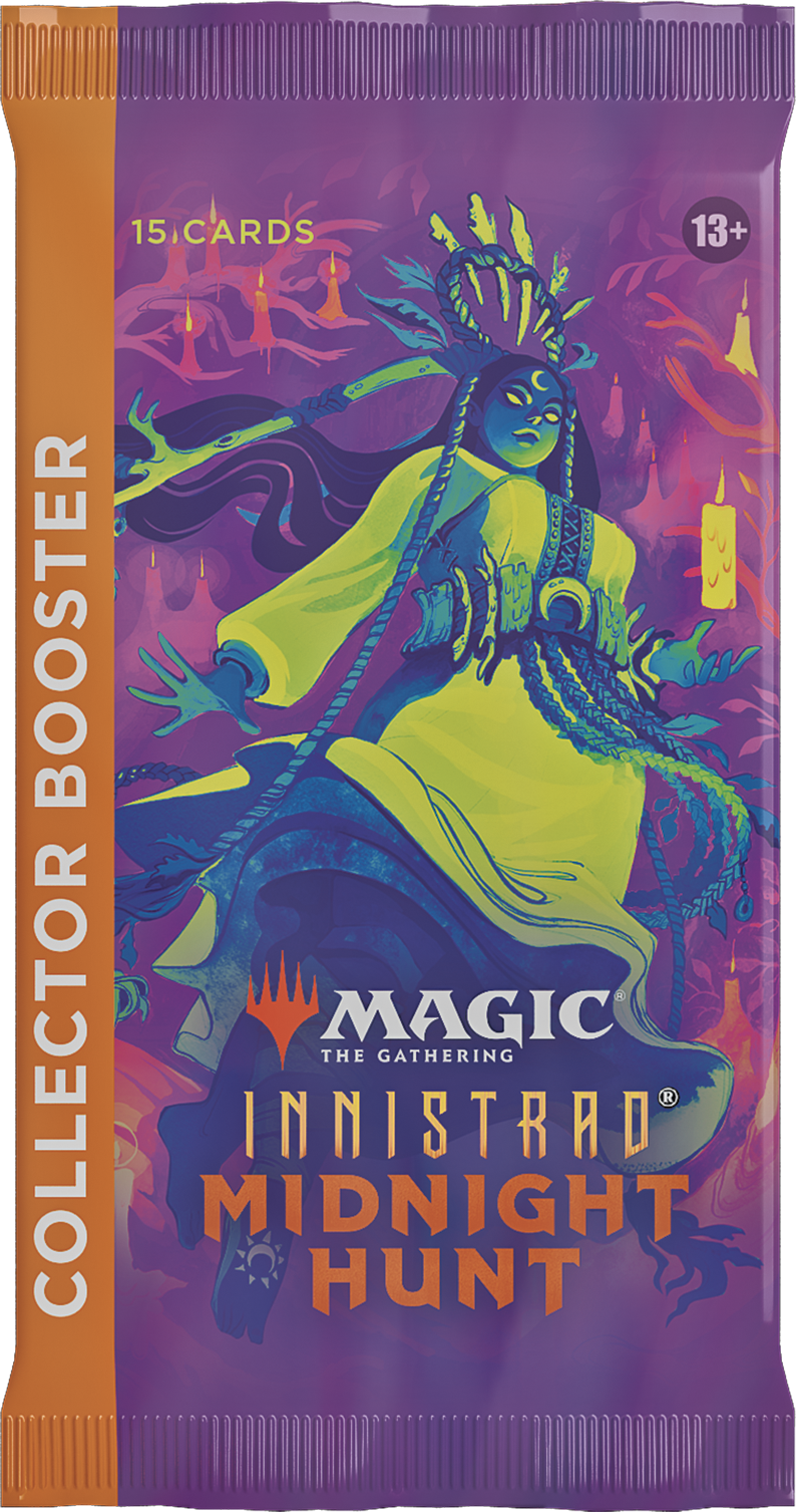 Booster de Colecionador - Innistrad: Caçada à Meia-Noite - Magic: The Gathering - MoxLand