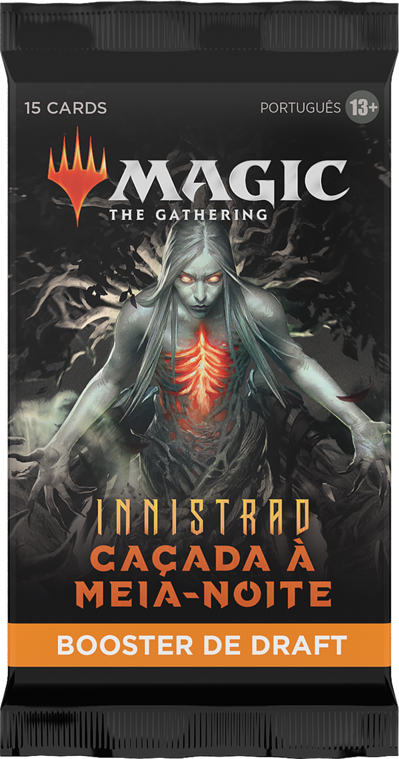 Booster de Draft - Innistrad: Caçada à Meia-Noite - Magic: The Gathering - MoxLand