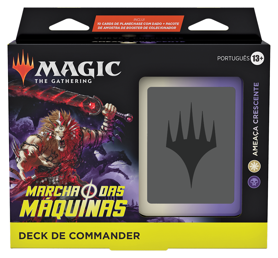 Deck Commander Marcha das Máquinas - Ameaça Crescente - Magic: The Gathering - MoxLand