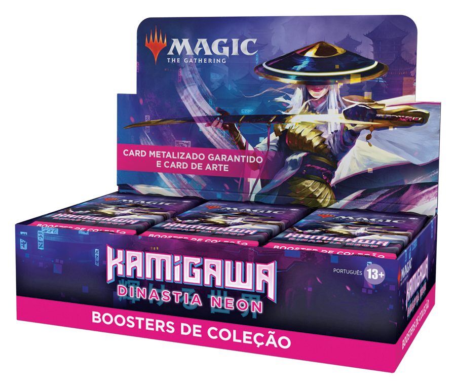 Box de Coleção - Kamigawa: Dinastia Neon - Magic: The Gathering - MoxLand