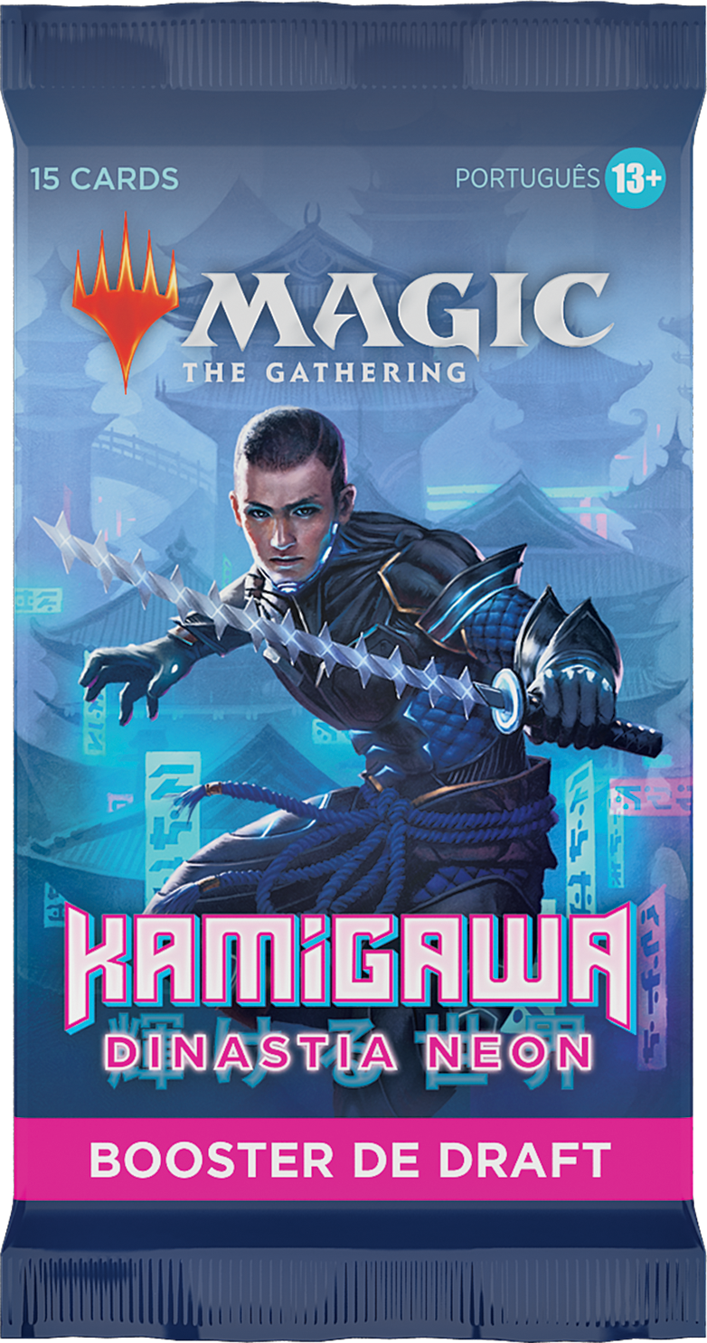 Booster de Draft - Kamigawa: Dinastia Neon - Magic: The Gathering - MoxLand