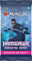Booster de Draft - Kamigawa: Dinastia Neon - Magic: The Gathering - MoxLand