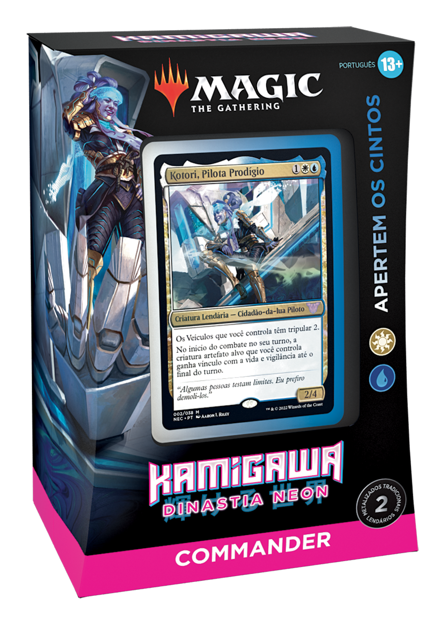 Deck Commander Kamigawa: Dinastia Neon - Apertem os Cintos - Magic: The Gathering - MoxLand