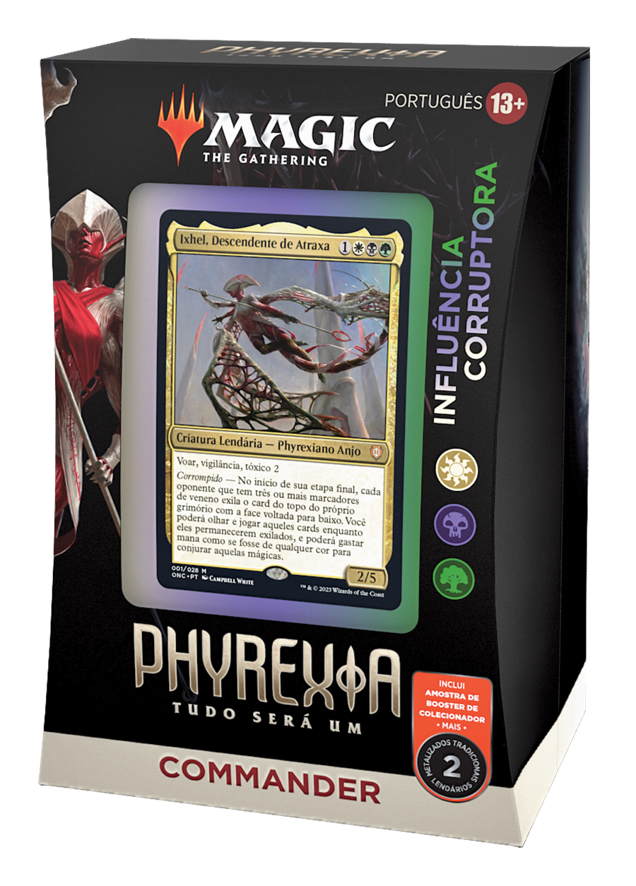 Deck Commander Phyrexia: Tudo Será Um - Influência Corruptora - Magic: The Gathering - MoxLand