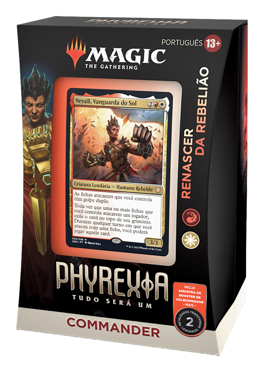 Deck Commander Phyrexia: Tudo Será Um - Renascer da Rebelião - Magic: The Gathering - MoxLand