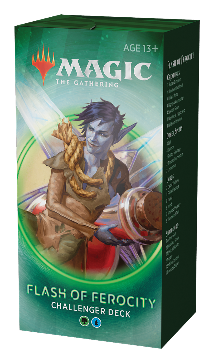 Challenger Deck - Flash of Ferocity - Magic: The Gathering - MoxLand