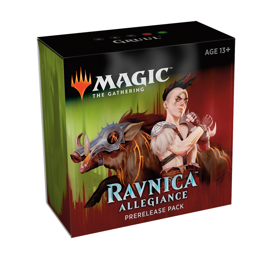 Pacote de Pré-lançamento - Lealdade em Ravnica Gruul - Magic: The Gathering - MoxLand