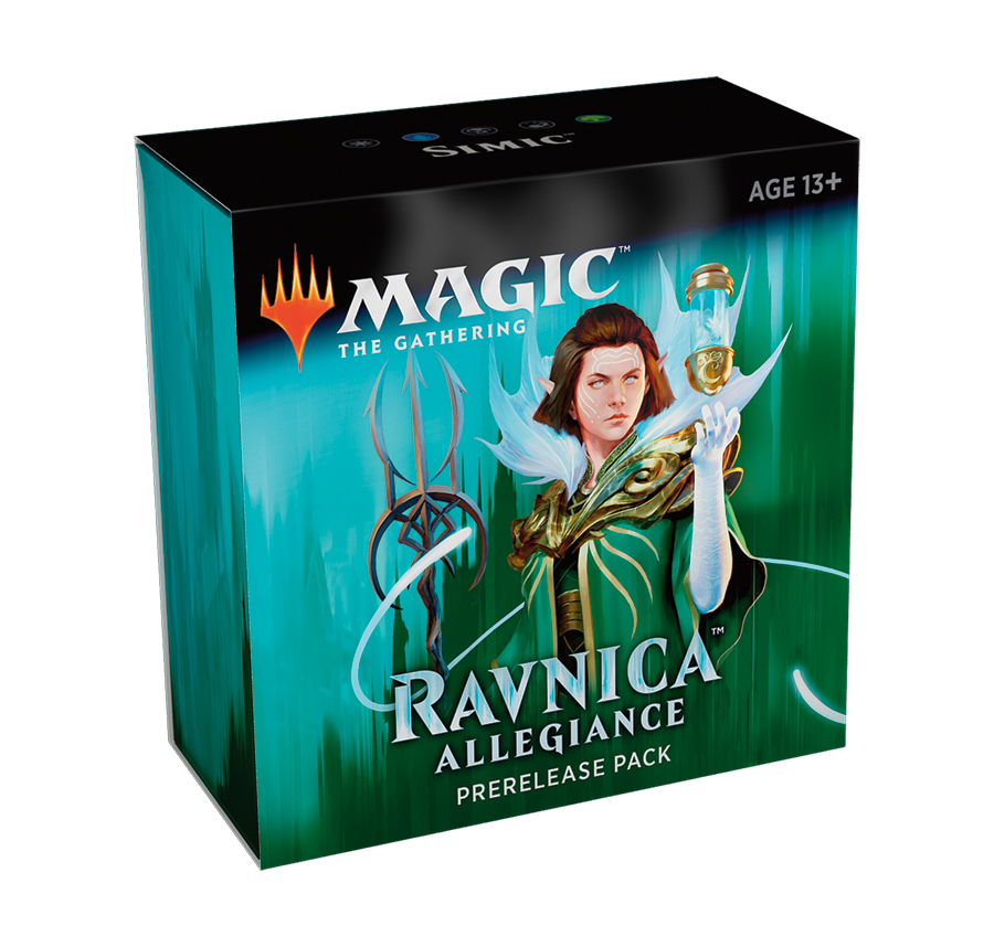 Pacote de Pré-lançamento - Lealdade em Ravnica Simic - Magic: The Gathering - MoxLand