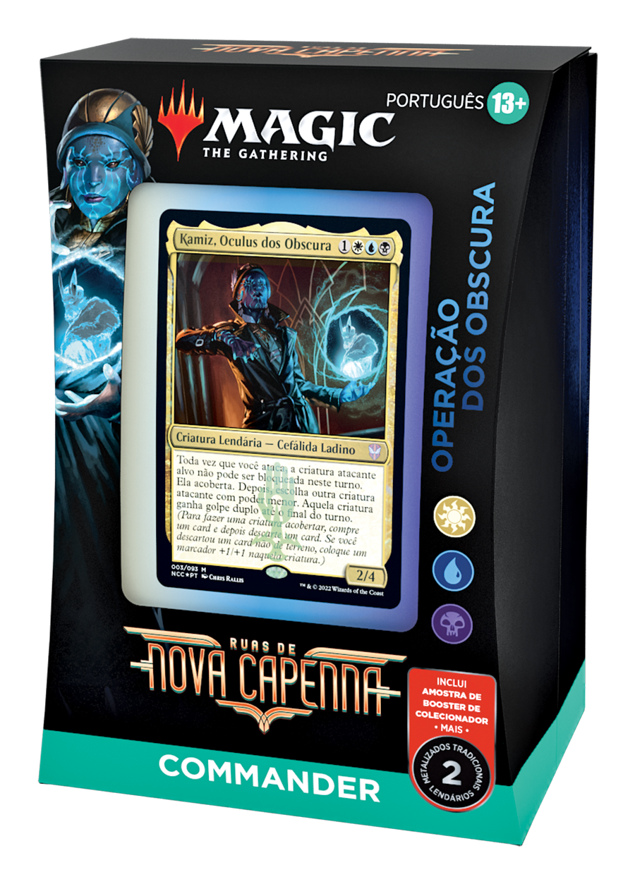 Deck Commander Ruas de Nova Capenna - Operação dos Obscura - Magic: The Gathering - MoxLand