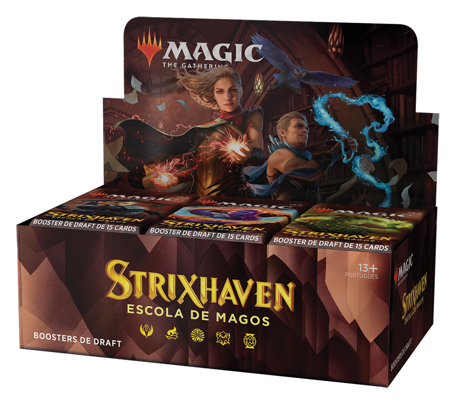 Box de Draft - Strixhaven: Escola de Magos - Magic: The Gathering - MoxLand