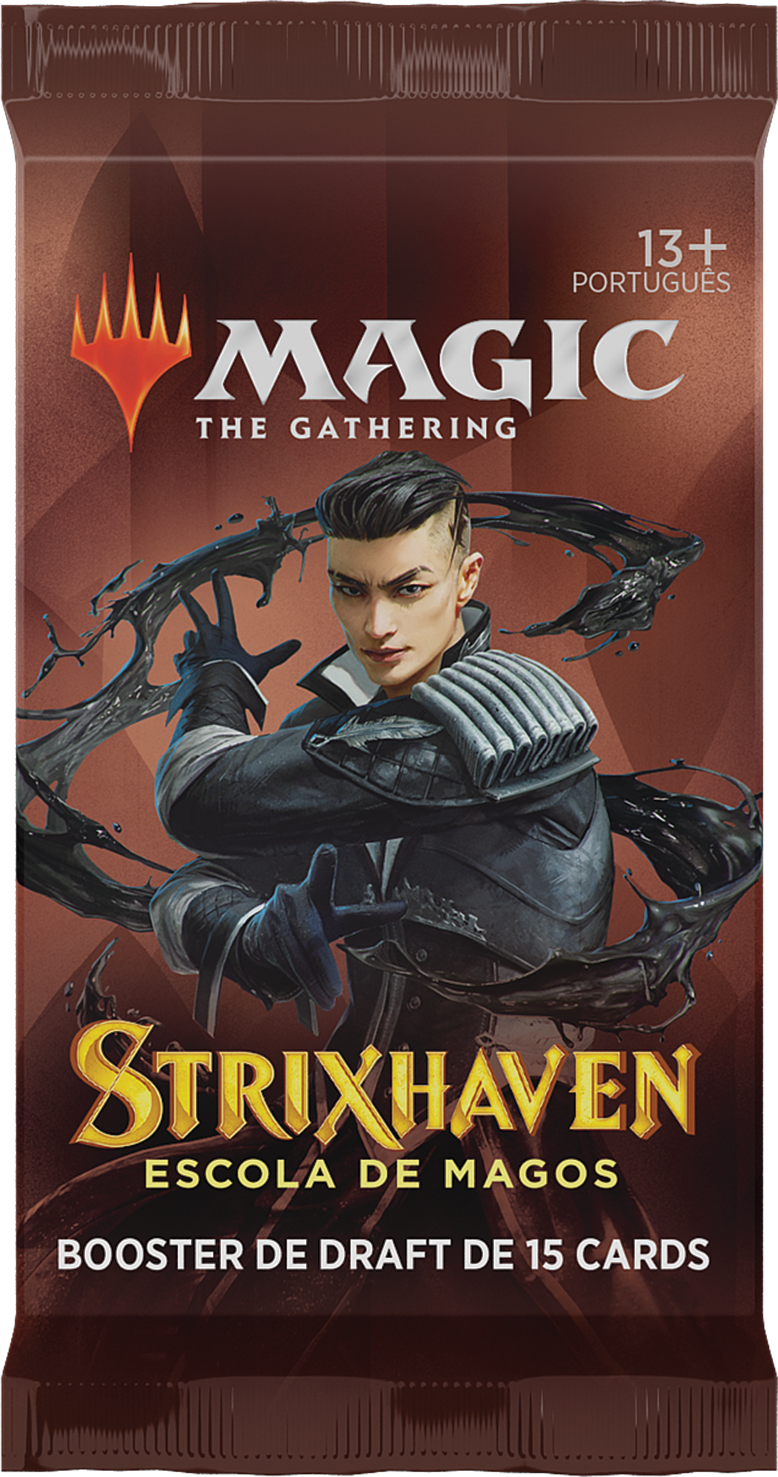 Booster de Draft - Strixhaven: Escola de Magos - Magic: The Gathering - MoxLand