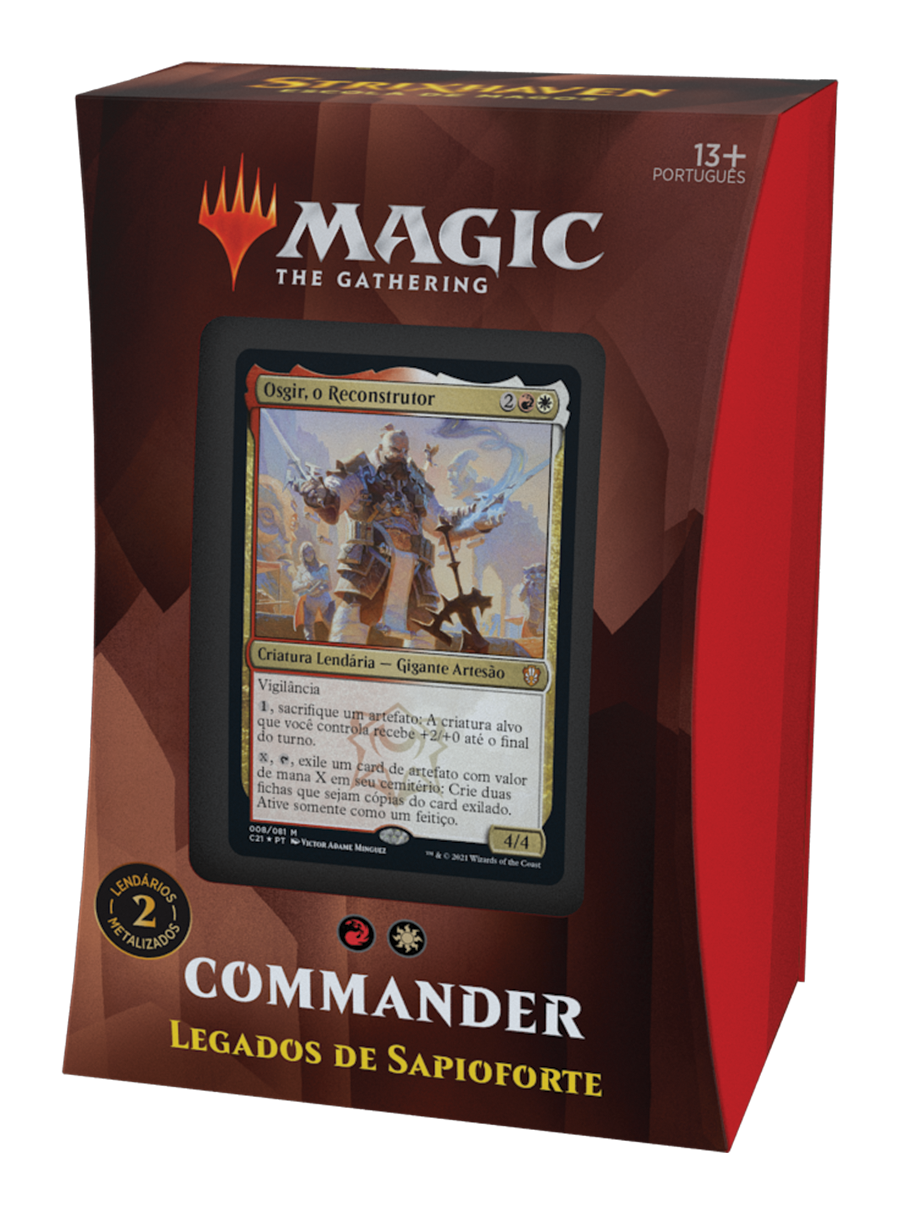 Deck Commander 2021 - Legados de Sapioforte - Magic: The Gathering - MoxLand