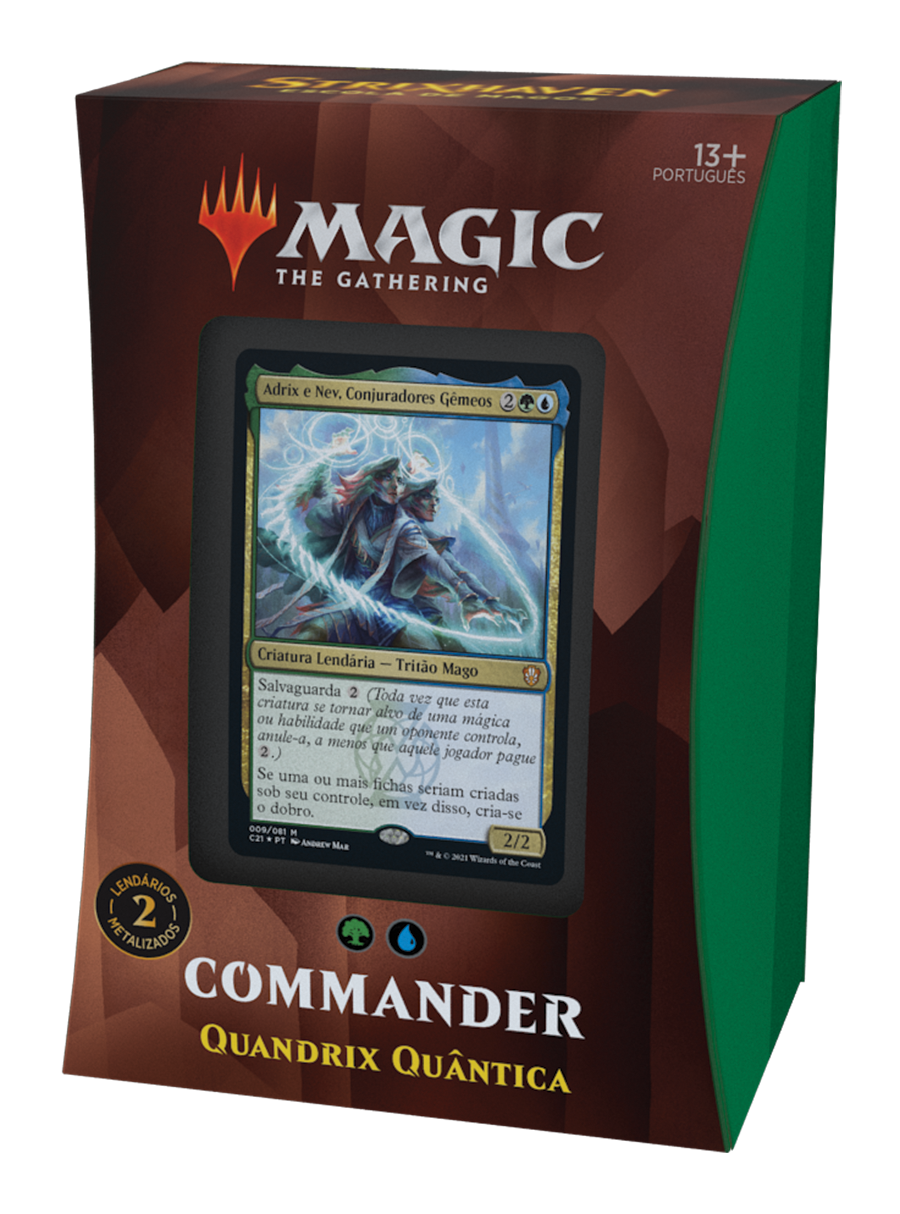 Deck Commander 2021 - Quandrix Quântica - Magic: The Gathering - MoxLand