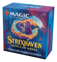 Pacote de Pré-lançamento - Strixhaven: Escola de Magos Prismari - Magic: The Gathering - MoxLand
