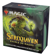 Pacote de Pré-lançamento - Strixhaven: Escola de Magos Murchaflor - Magic: The Gathering - MoxLand