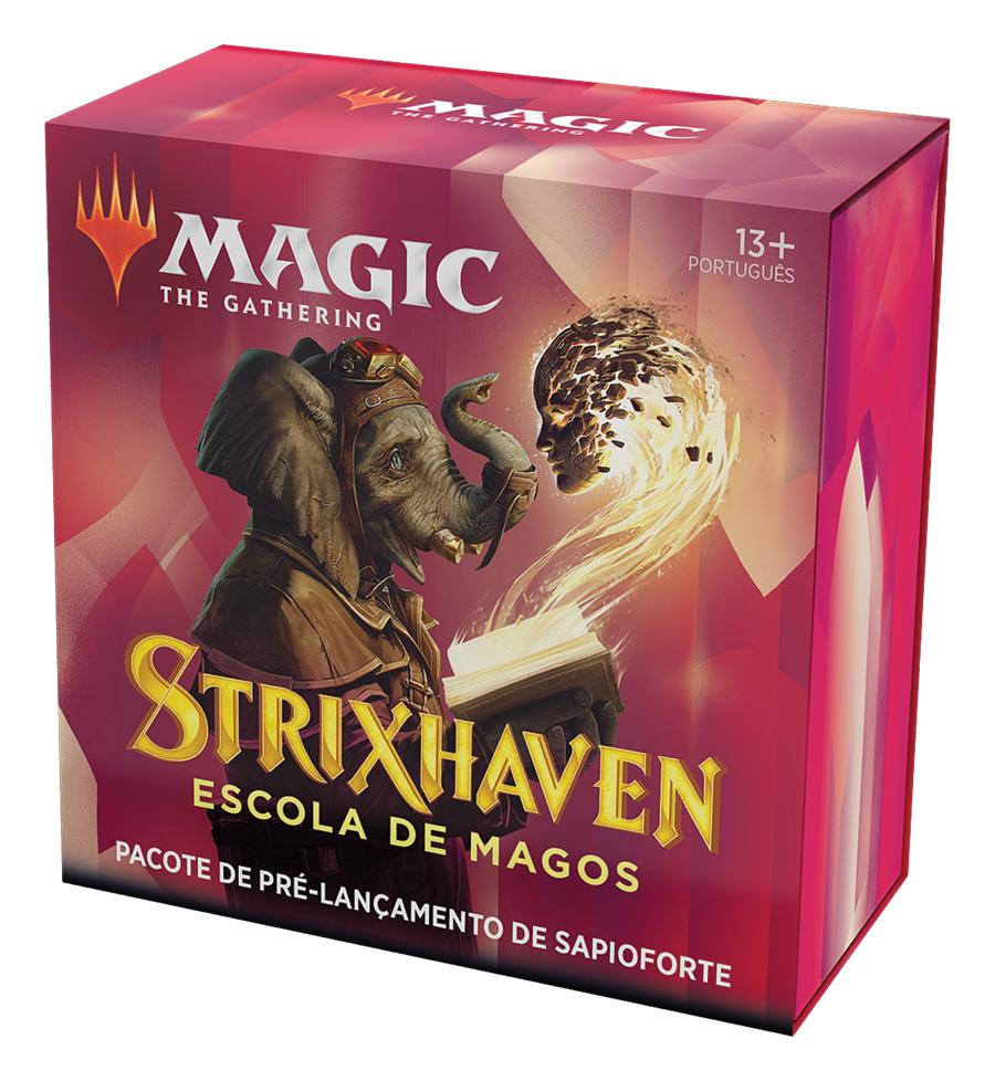 Pacote de Pré-lançamento - Strixhaven: Escola de Magos Sapioforte - Magic: The Gathering - MoxLand