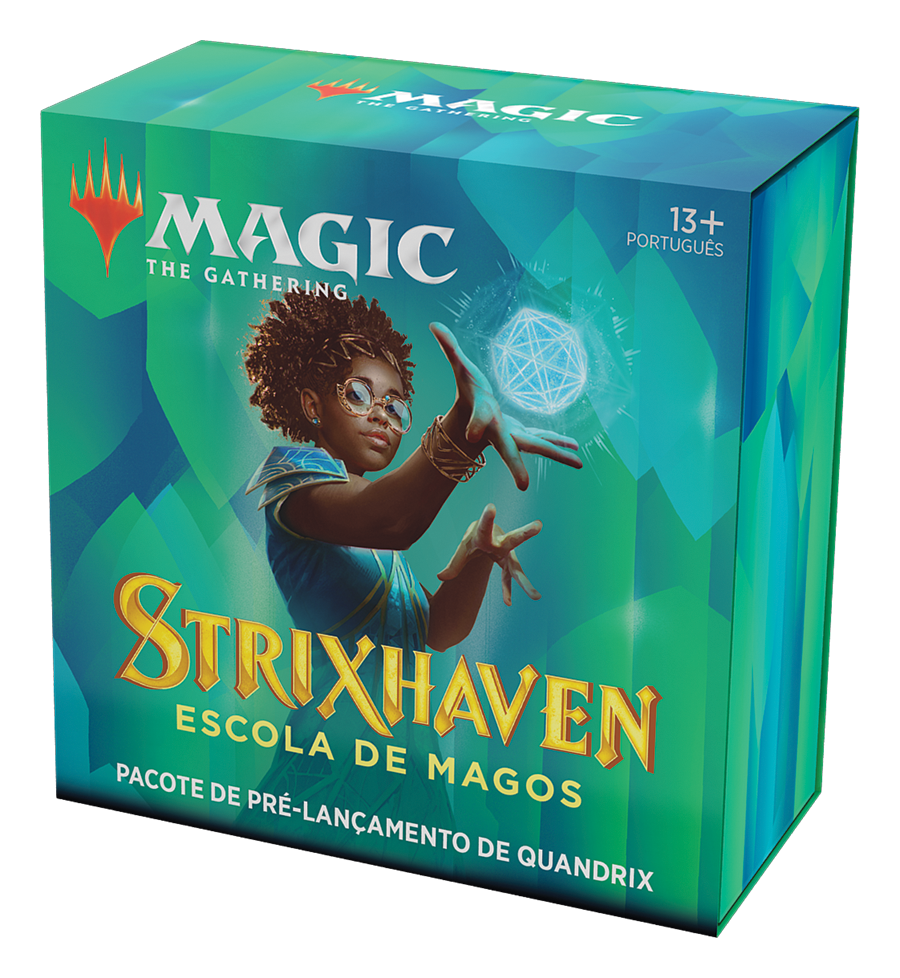 Pacote de Pré-lançamento - Strixhaven: Escola de Magos Quandrix - Magic: The Gathering - MoxLand