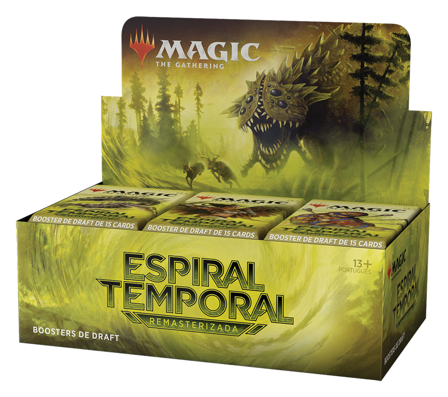 Box de Draft - Espiral Temporal Remasterizada - Magic: The Gathering - MoxLand