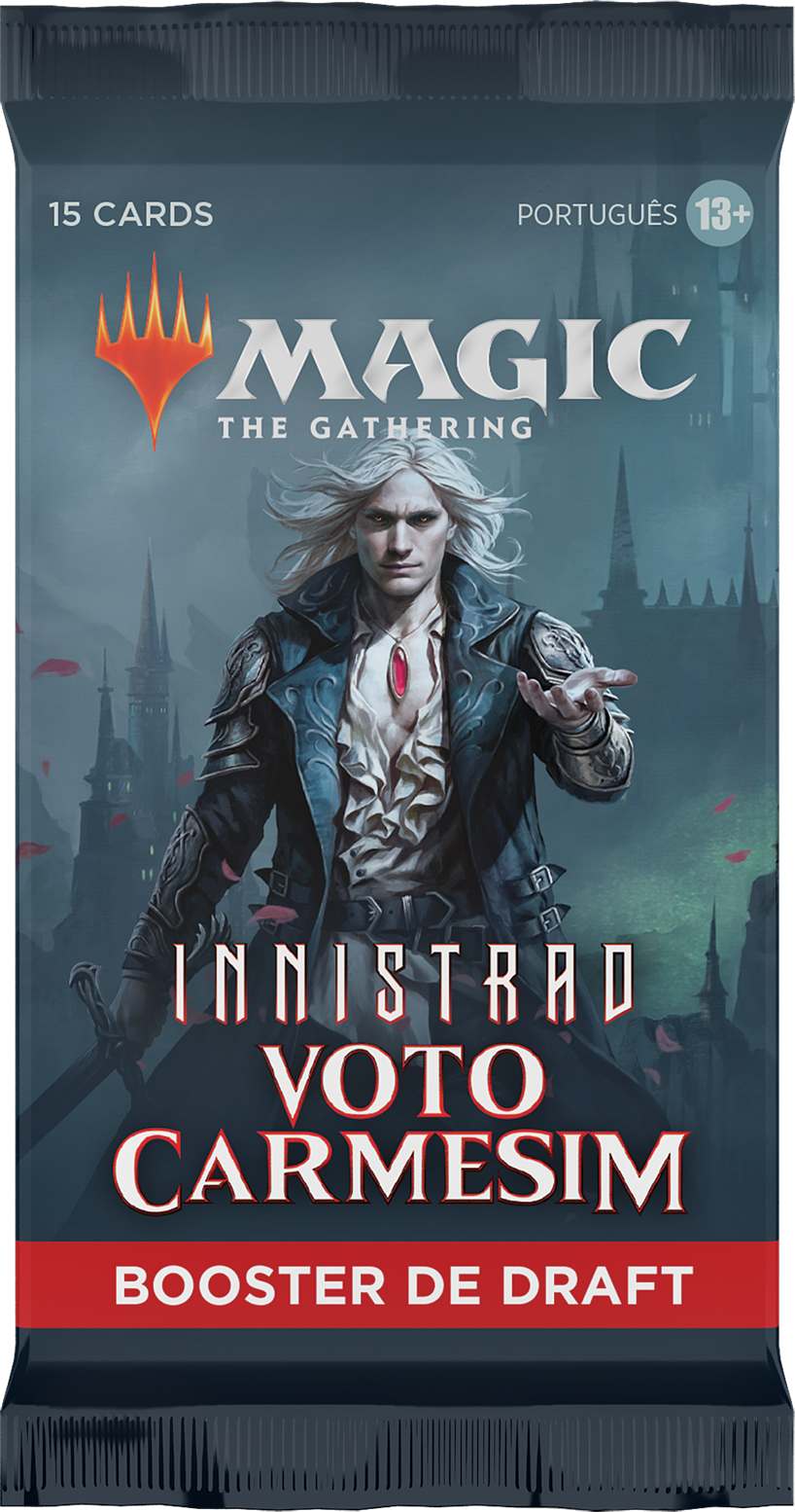 Booster de Draft - Innistrad: Voto Carmesim - Magic: The Gathering - MoxLand
