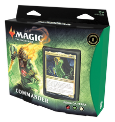 Deck Commander Renascer de Zendikar - Fúria da Terra - Magic: The Gathering - MoxLand
