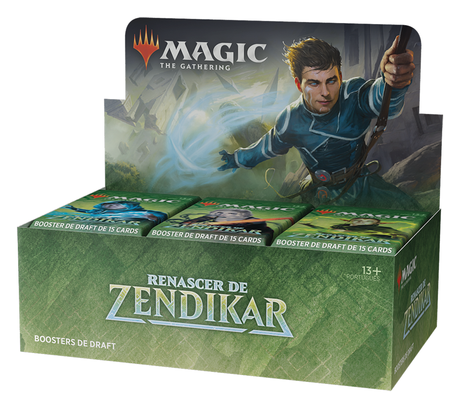 Box de Draft - Renascer de Zendikar - Magic: The Gathering - MoxLand