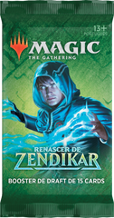 Booster de Draft - Renascer de Zendikar - Magic: The Gathering - MoxLand