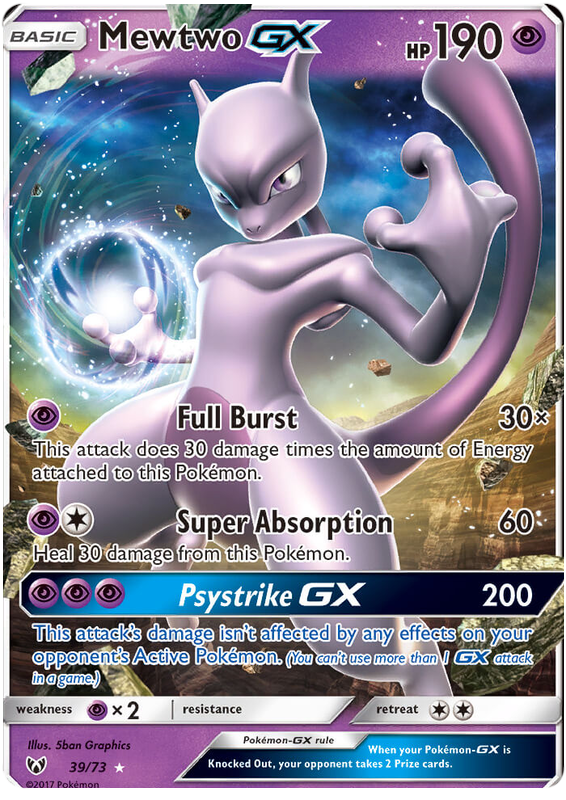 Mewtwo GX - Pokémon TCG - MoxLand