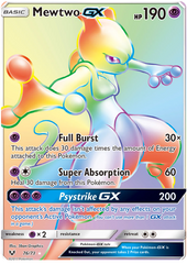 Mewtwo GX - Pokémon TCG - MoxLand