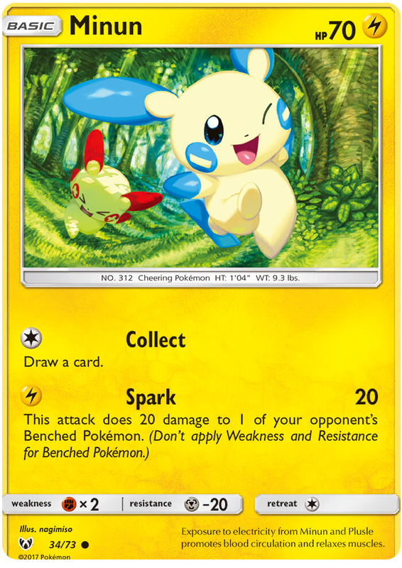 Minun - Pokémon TCG - MoxLand