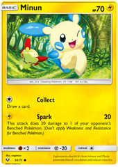 Minun - Pokémon TCG - MoxLand