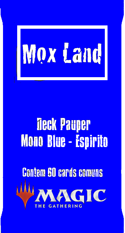 Deck Pauper - Mono Blue Espíritos - MoxLand - MoxLand