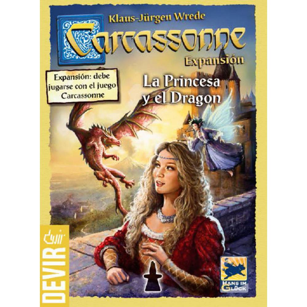 Carcassonne - Princesa e o Dragão - Hans im Glück - MoxLand