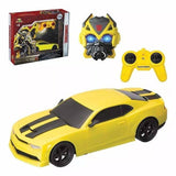 Transformers - Carro Controle Remoto com Máscara do Bumblebee - Art Brink - MoxLand