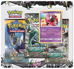 Blister Triplo - Sol e Lua 7 Tempestade Celestial Tapu Lele - Pokémon TCG - MoxLand