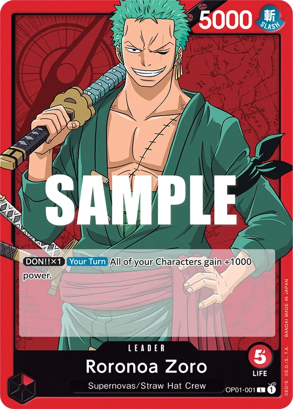 Roronoa Zoro - ONE PIECE CARD GAME - MoxLand