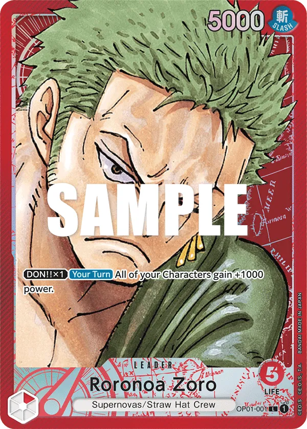 Roronoa Zoro - ONE PIECE CARD GAME - MoxLand