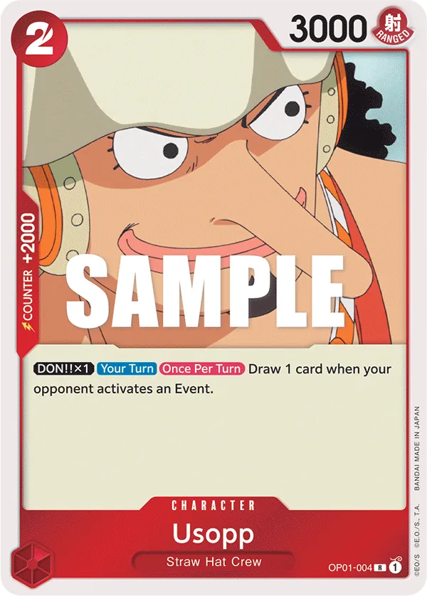 Usopp - ONE PIECE CARD GAME - MoxLand