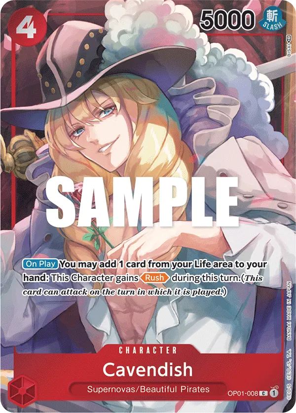 Cavendish - ONE PIECE CARD GAME - MoxLand