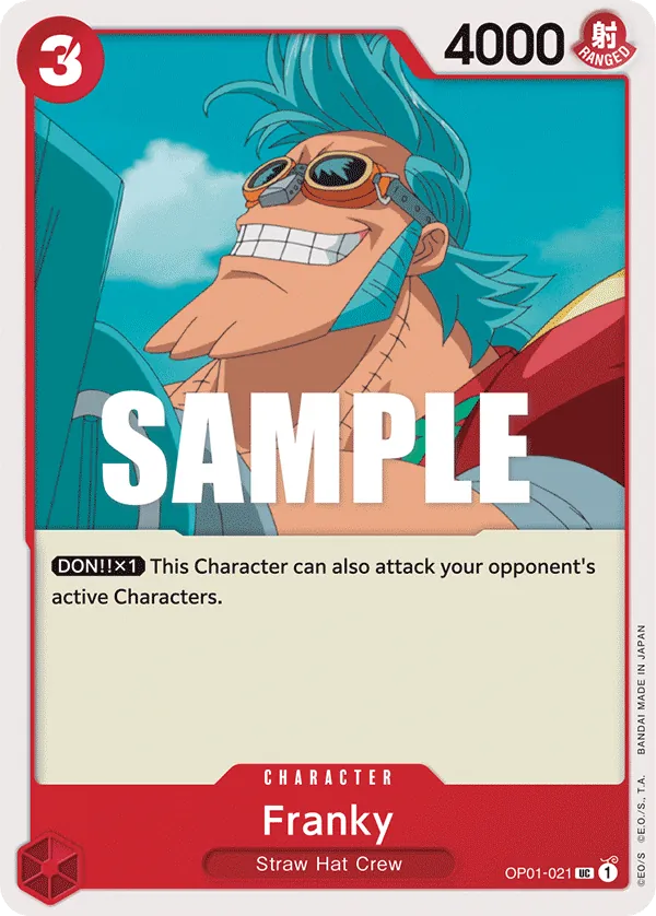 Franky - ONE PIECE CARD GAME - MoxLand