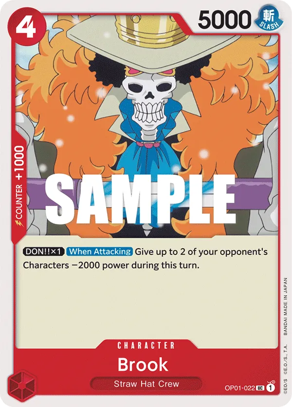 Brook - ONE PIECE CARD GAME - MoxLand