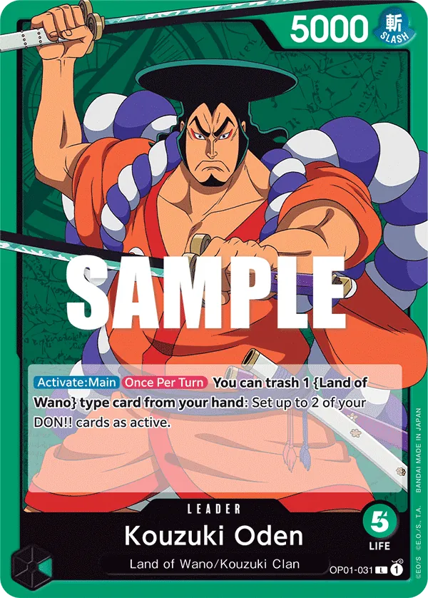 Kouzuki Oden - ONE PIECE CARD GAME - MoxLand