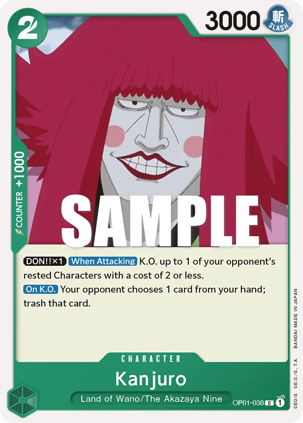 Kanjuro - ONE PIECE CARD GAME - MoxLand