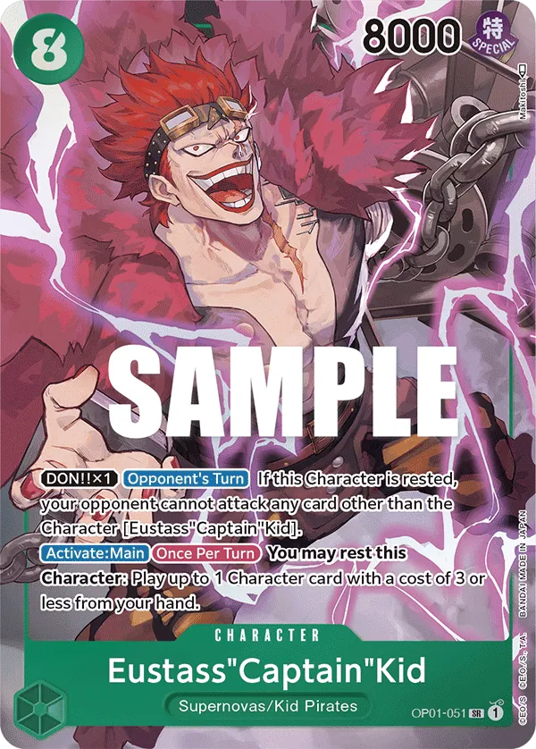 Eustass"Captain"Kid - ONE PIECE CARD GAME - MoxLand