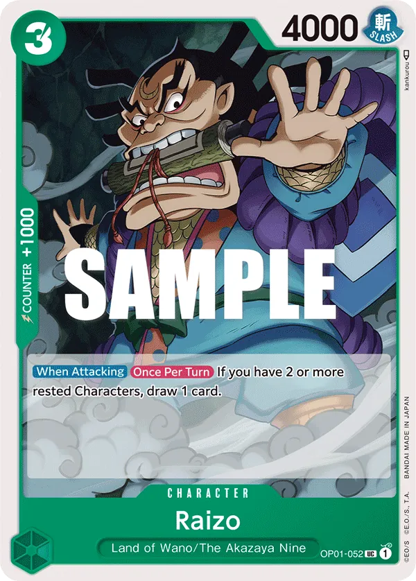 Raizo - ONE PIECE CARD GAME - MoxLand