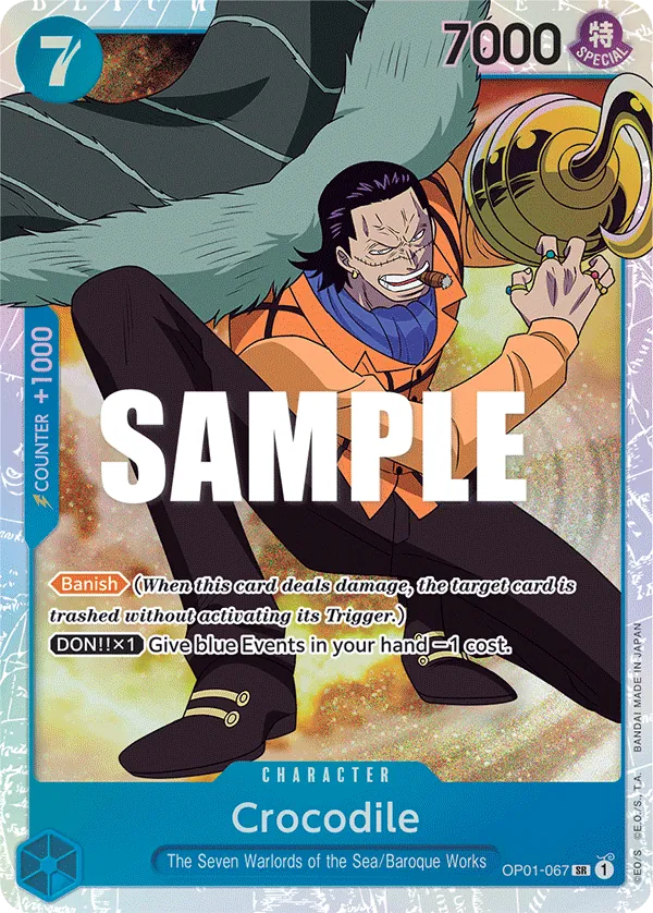 Crocodile - ONE PIECE CARD GAME - MoxLand