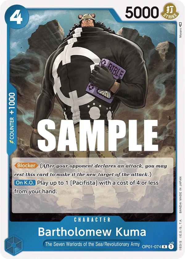 Bartholomew Kuma - ONE PIECE CARD GAME - MoxLand