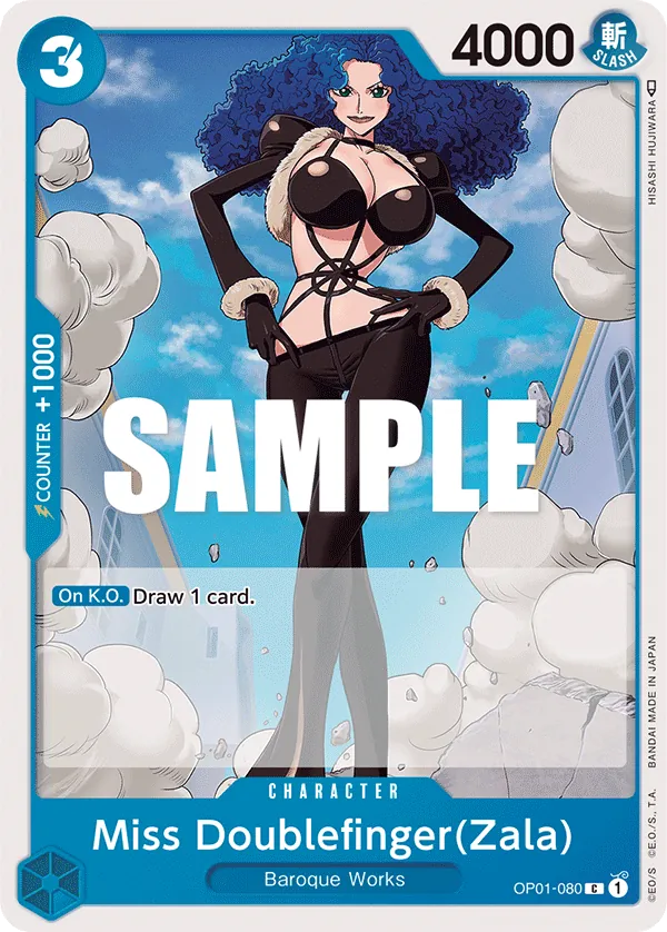 Miss Doublefinger (Zala) - ONE PIECE CARD GAME - MoxLand